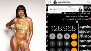 Read more about the article Ludmilla gasta quase R$ 130 mil em ingressos para shows de Beyoncé