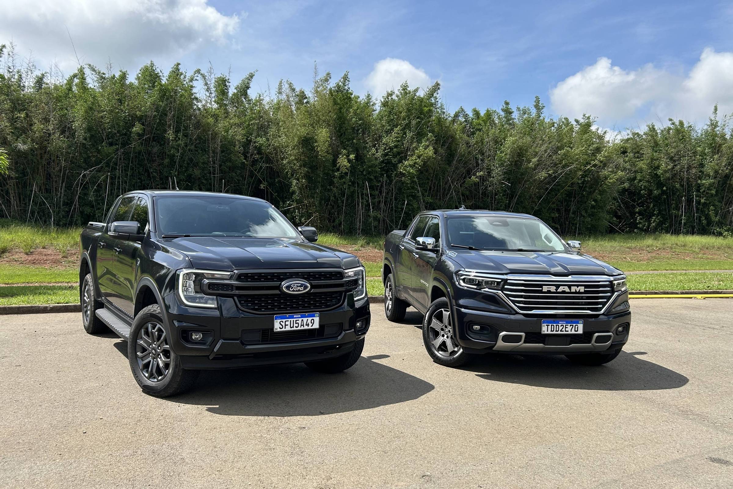 You are currently viewing Ford Ranger Black e RAM Rampage apostam em equipamentos para agradar a consumidor urbano